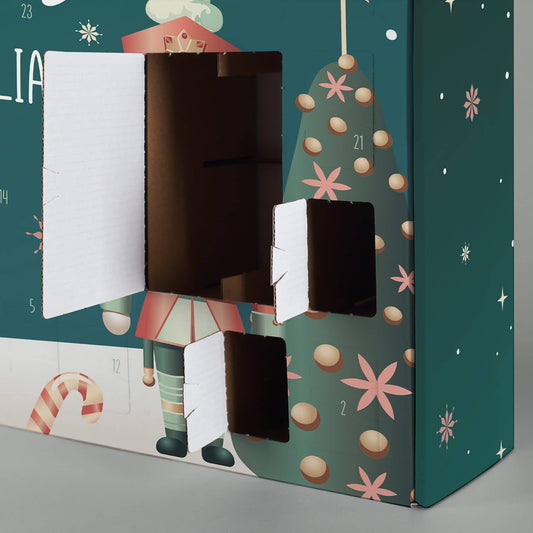 Unterschiedlich große Türchen