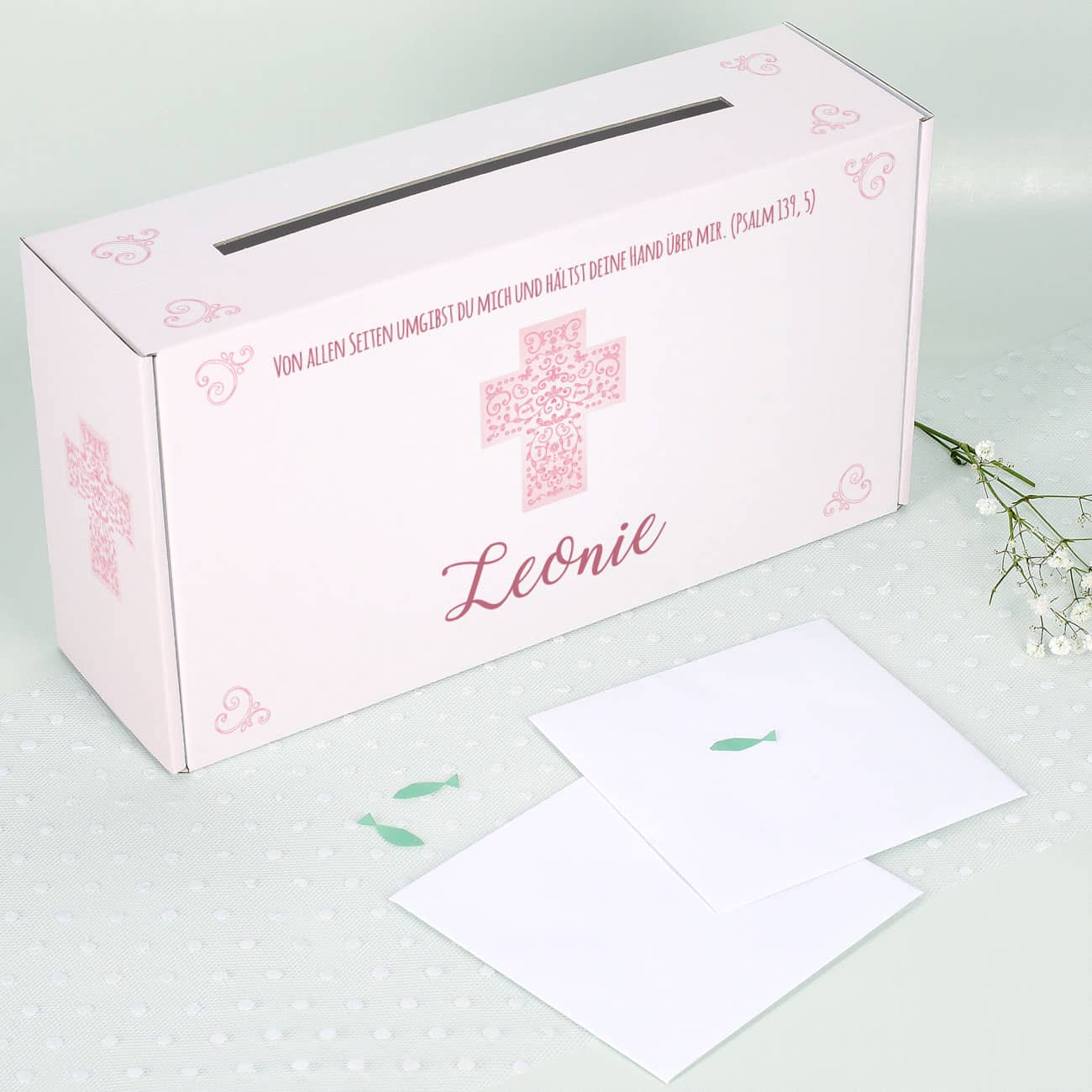 Box für Glückwunschkarten