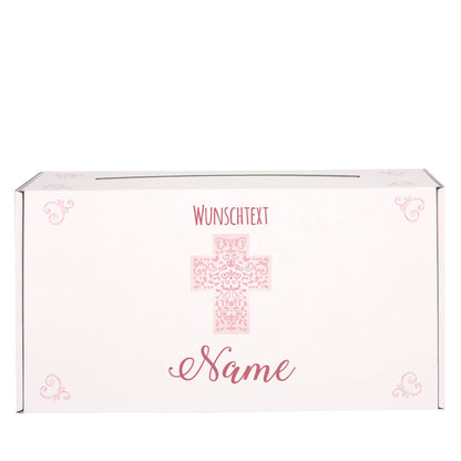 Ihr Wunschtext und Wunschname auf einer Briefbox