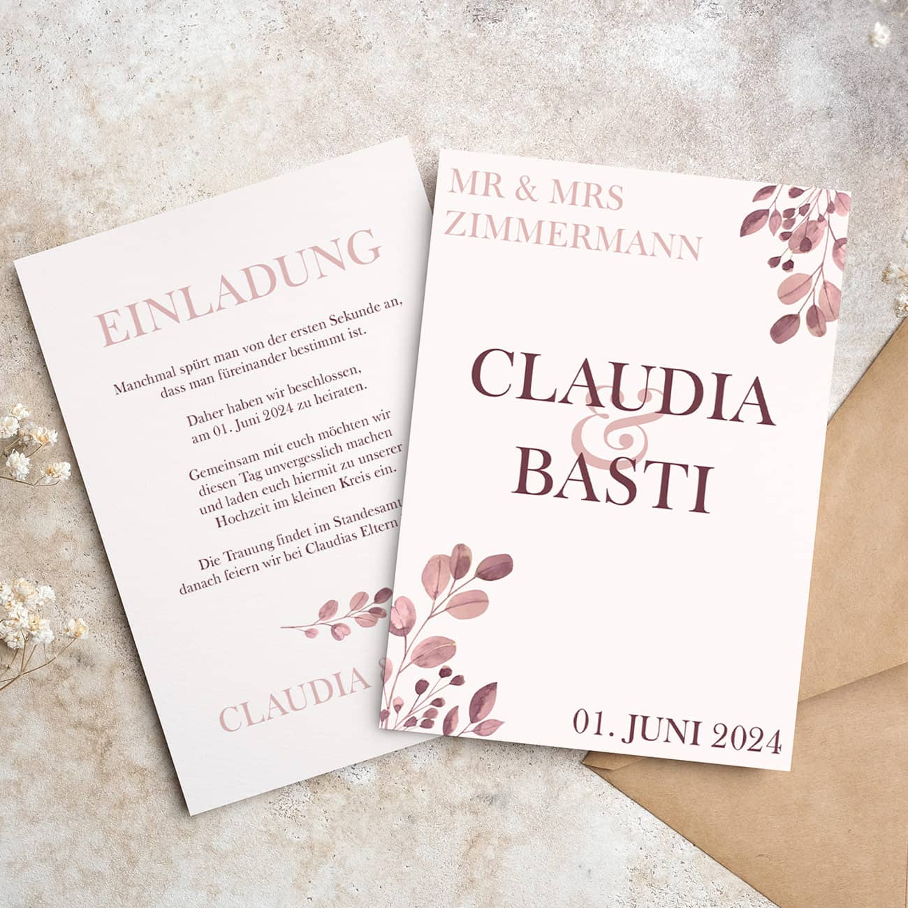 hochzeitseinladung-mit-rosa-bl-tterranken-individuell-gestaltbar-mit