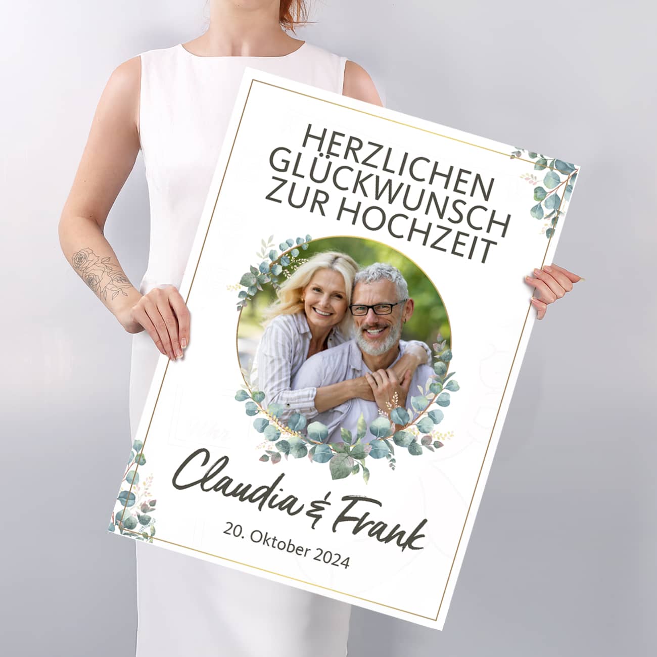 XXL Klappkarte Zur Hochzeit Personalisierbar Mit Namen Und Datum xxl-klappkarte-zur-hochzeit-personalisierbar-mit-namen-und-datum