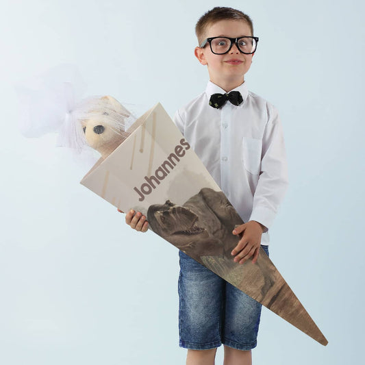 Dinosaurier Schultüte mit Name