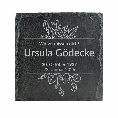 Personalisierte Schiefertafel – Mit Deinem Foto, Text Oder Logo Von Transfershop24