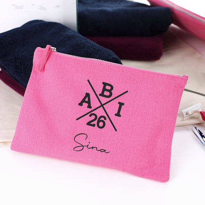 ABI kleine pinke Tasche mit Name "Sina" zum Abitur