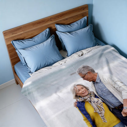 Bedruckte XXL Fotodecke zum verschenken