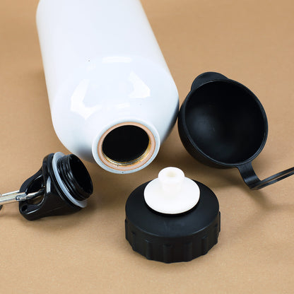 Trinkflasche mit SC Leinefelde Logo und Wunschzeile