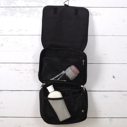 Waschtasche mit SC Leinefelde Logo und Wunschzeile