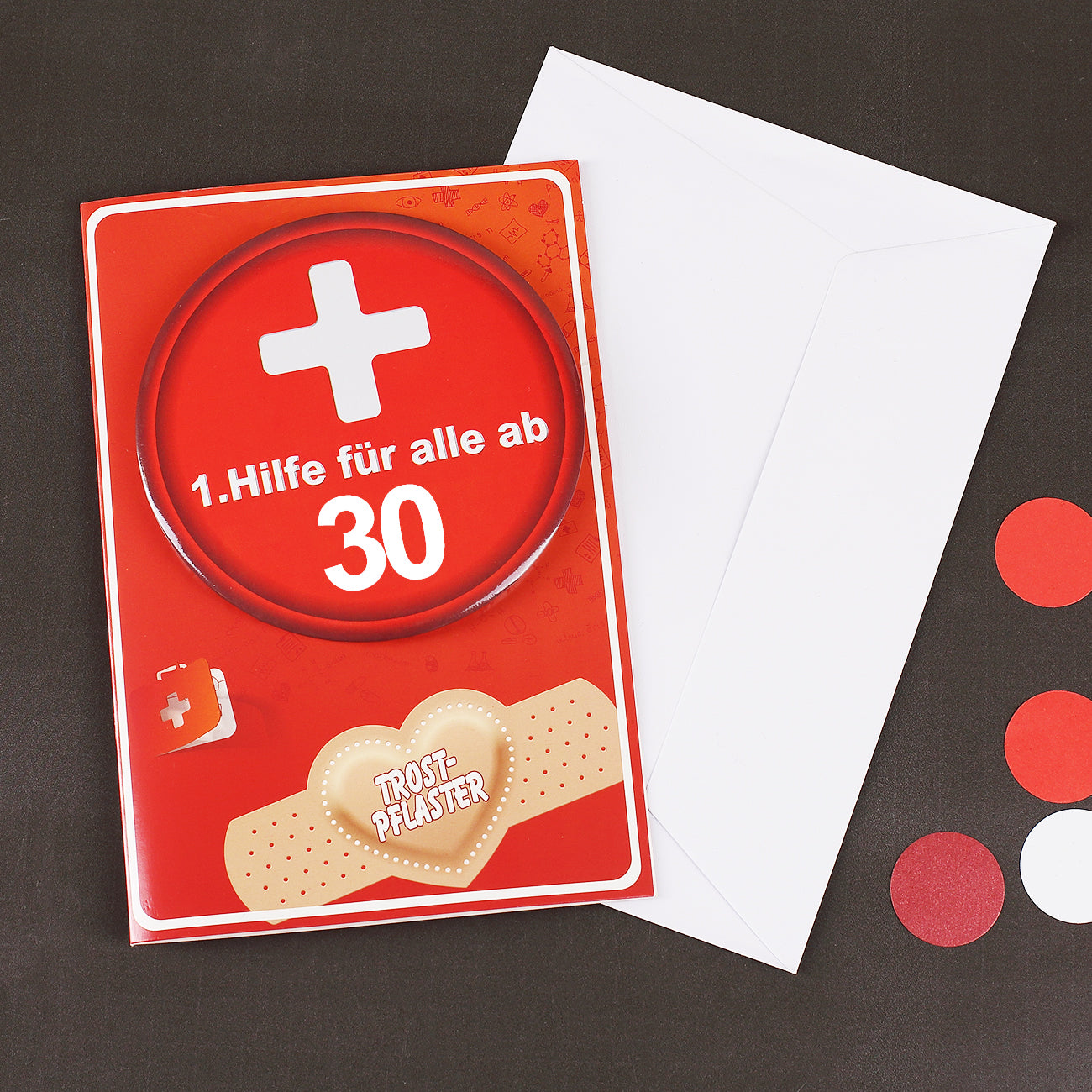 Card Mit Button Karte mit Button 1.Hilfe für alle ab 30 – geschenke-online.de