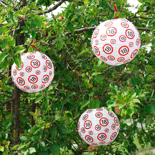 3er Set Papierlampions