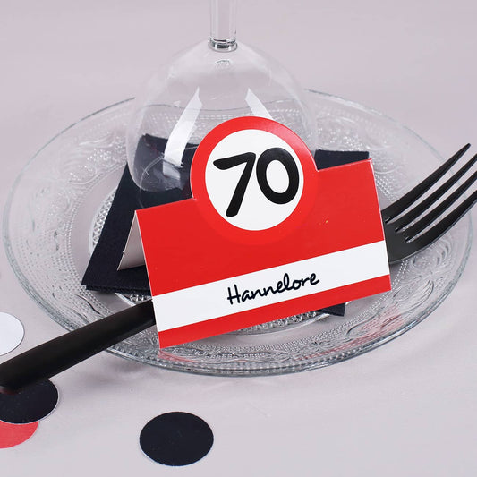 Platzkarten zum 70. Geburtstag