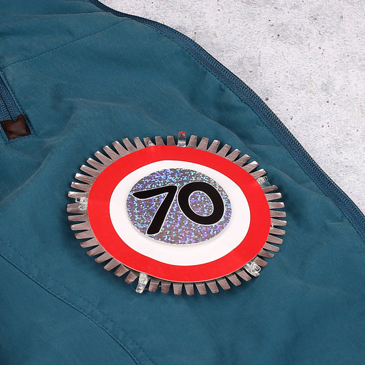 LED - Blink-Button zum Geburtstag