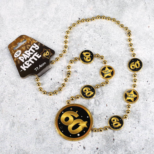 Party Kette zum 60. Geburtstag - Star