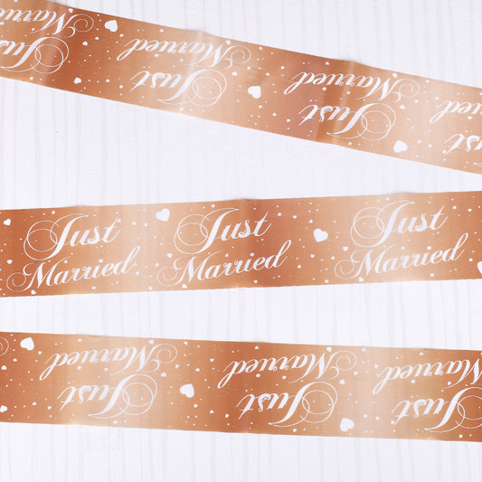 Absperrband Just Married