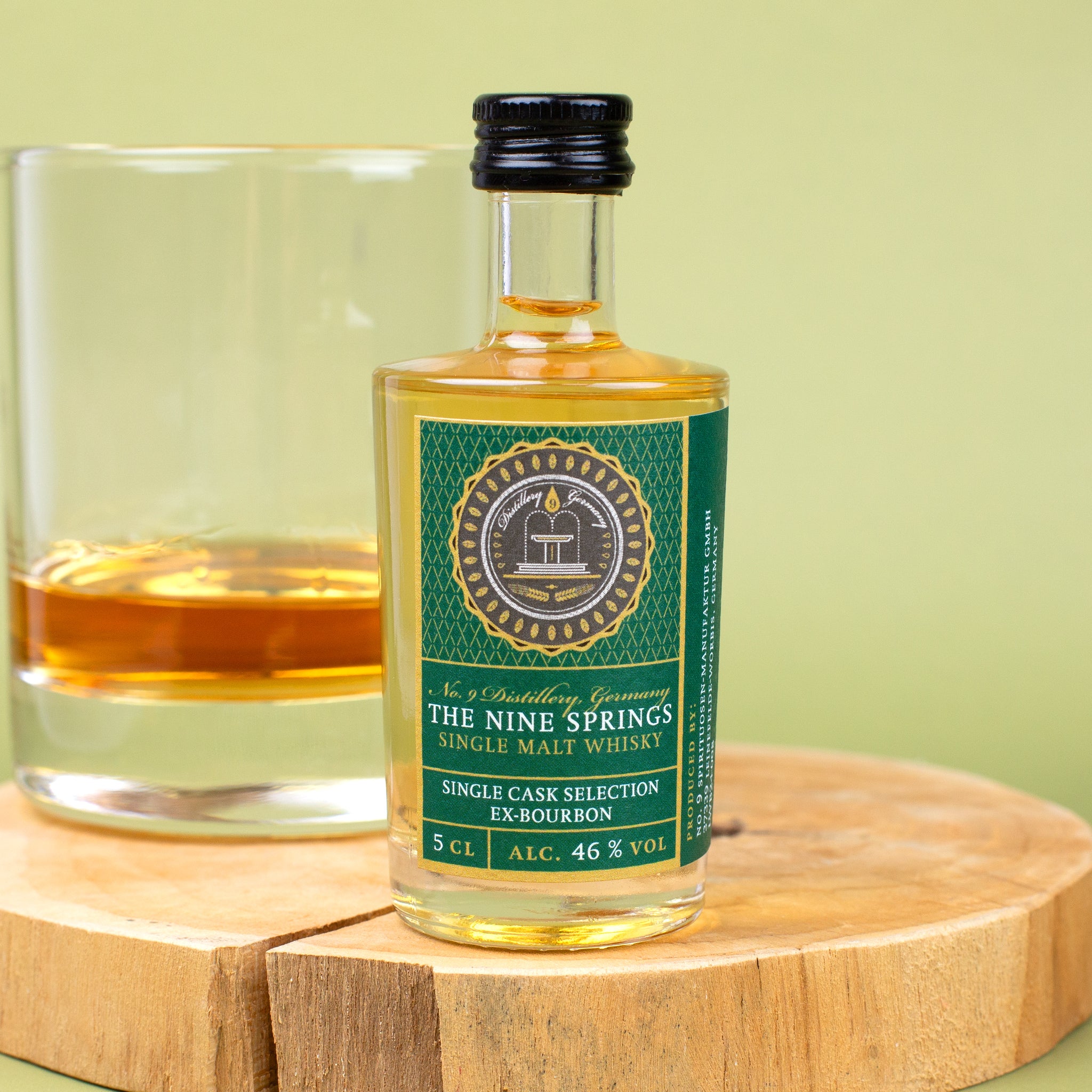 The Nine Springs Single Cask Selection - Ex-Bourbon Malt Whisky ...