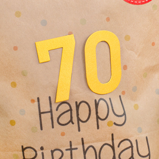 Wundertüte zum 70. Geburtstag