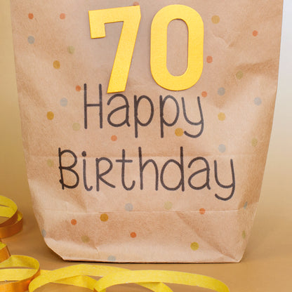 Wundertüte zum 70. Geburtstag