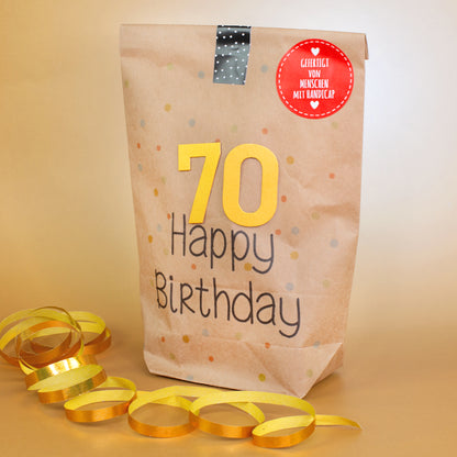 Wundertüte zum 70. Geburtstag