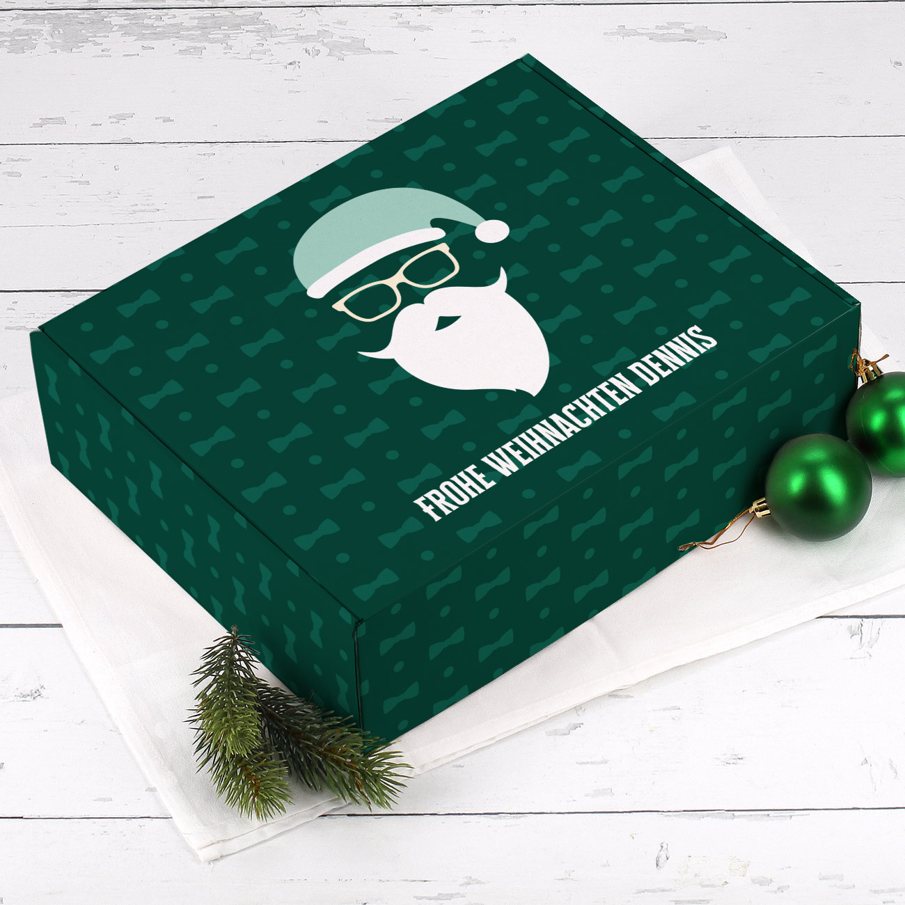 Geschenkbox Mit Tollem Weihnachts Motiv Fur Manner